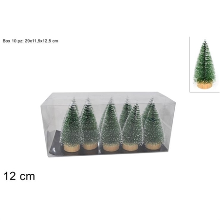 ALBERI 10PZ 12CM IN BOX PVC