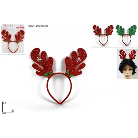 CERCHIETTO RENNA 2 COLORI