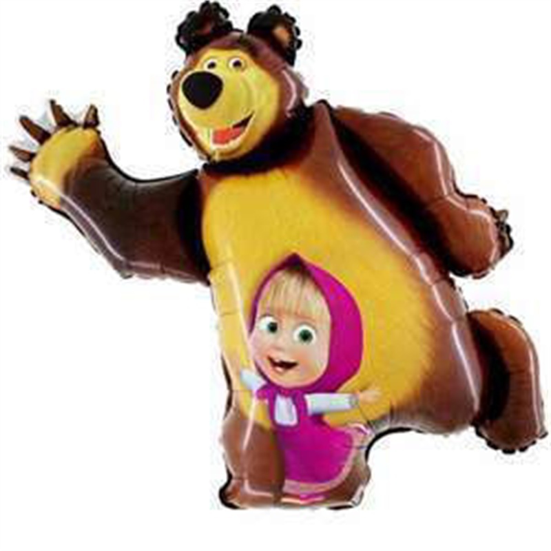 Palloncino Mylar Super Shape Masha & Orso
