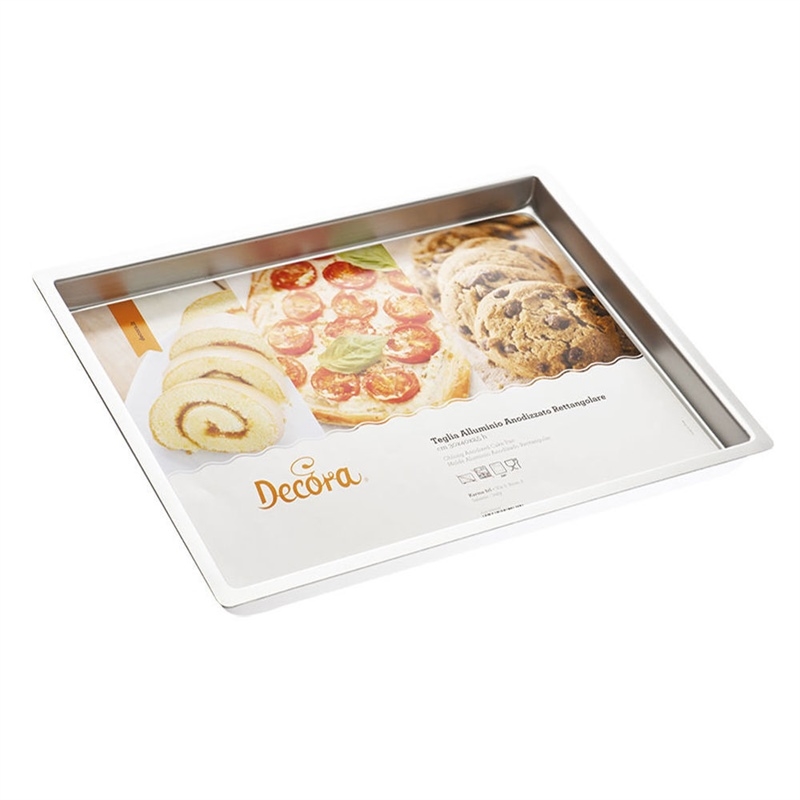 Teglia professionale rettangolare 17,8x28x2,5 cm