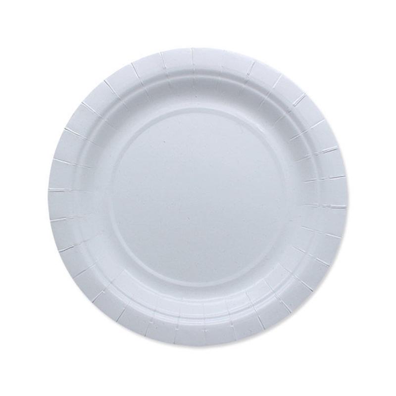 Piatti in Carta Ecolor 18 cm Bianchi 25 pezzi