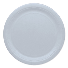 Piatti in Carta Ecolor 24 cm Bianchi 25 pezzi