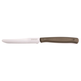 Kaimano Dinamik 6 pz Coltelli Tavola, Acciaio inossidabile, Marrone