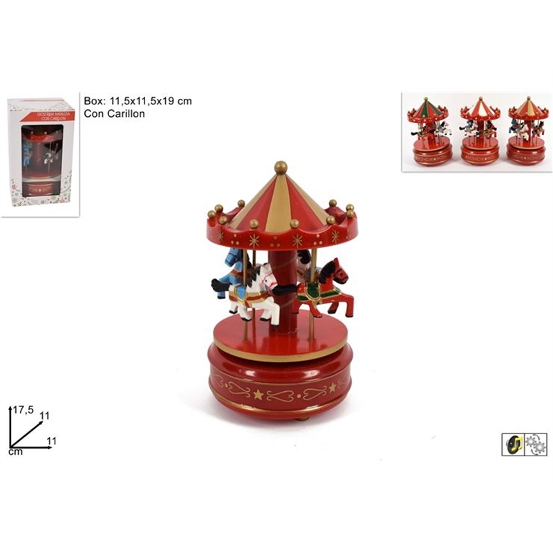 GIOSTRINA LEGNO CARILLON 3 COLORI