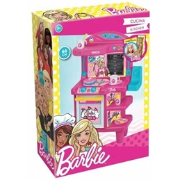 Grandi Giochi Barbie - Cucina Di Barbie 68 Cm Barbie Inclusa