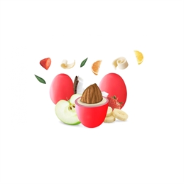 Vassoio Dolce Evento Maxtris Mix Frutta Rossi