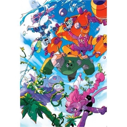 Puzzle 104 Supercolor Maxi Super Friends