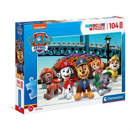 Puzzle 104 Maxi Supercolor Paw Patrol