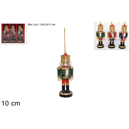 SOLDATO SCHIACCIANOCI LEGNO 10CM