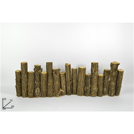 STECCATO LEGNO TRONCHI 80CM