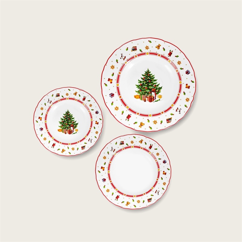 SET 18 PIATTI NATALE CHRISTMAS – ALBERO (TREE)