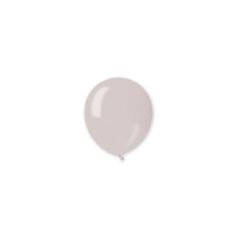 Palloncini in lattice 5 13 cm metal argento 100 pezzi
