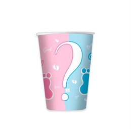 8 Bicchieri 200 cc Baby Girl or Boy? Gender Reveal