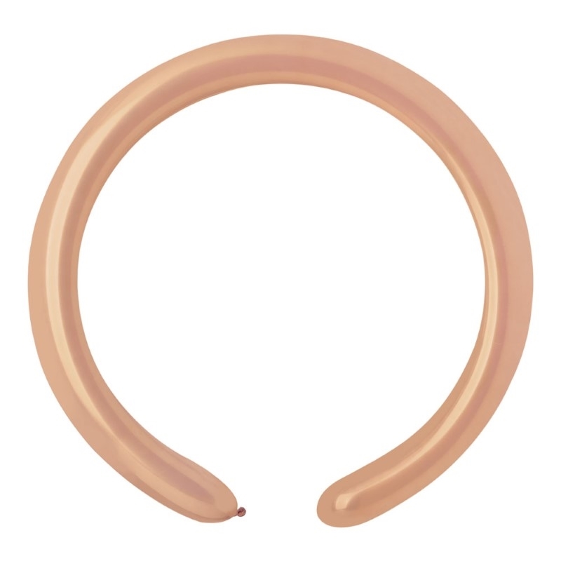 100 Palloncini in Lattice Modellabili Ø 2" Rosa Antico