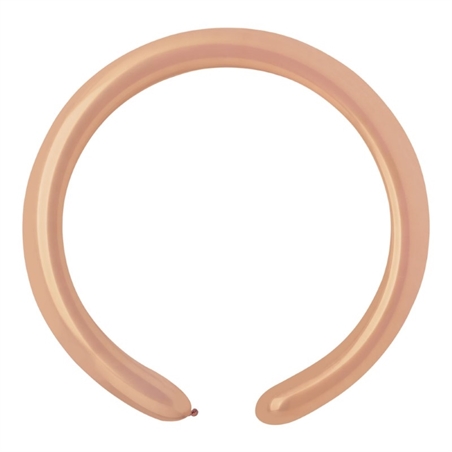 100 Palloncini in Lattice Modellabili Ø 2" Rosa Antico