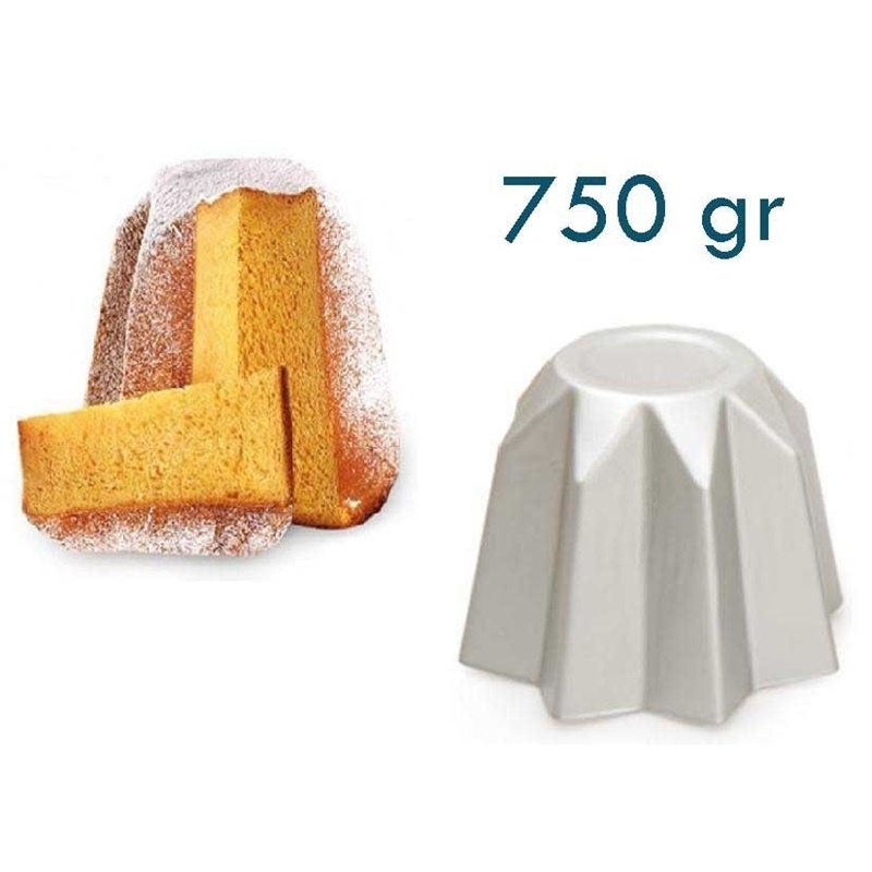 Stampo in Alluminio Anodizzato per Pandoro da 750 grammi