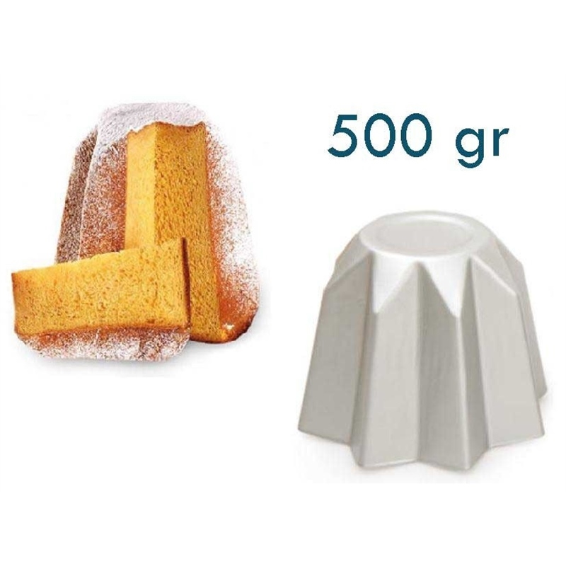Stampo in Alluminio Anodizzato per Pandoro da 500 grammi
