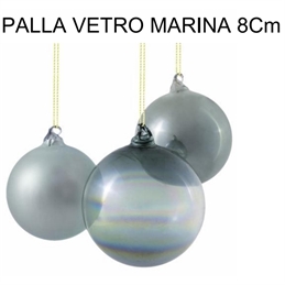 PALLA VETRO TIFFANY 8 Cm ASSORTITE CON VARIA SFUMATURA 