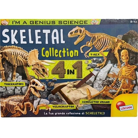Lisciani I'M Genius Skeletal cool Dinosauri