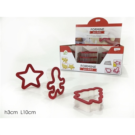 Formine Dolci Natalizi - modelli assortiti