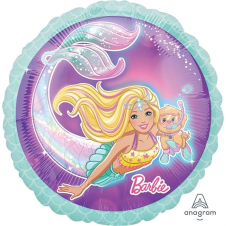 Palloncino Mylar 45 cm Barbie Dreamtopia