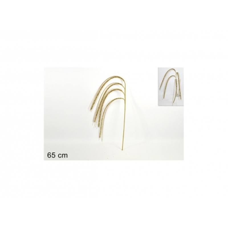 stelo-natalizio-4-rametti-glitterati-oro-65-cm