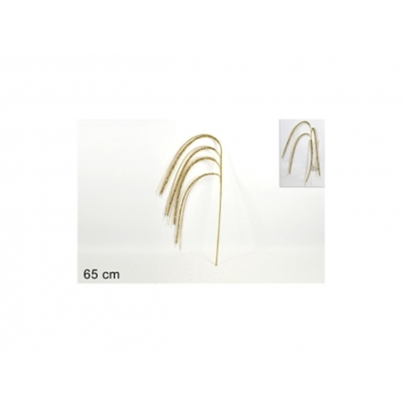 stelo-natalizio-4-rametti-glitterati-oro-65-cm