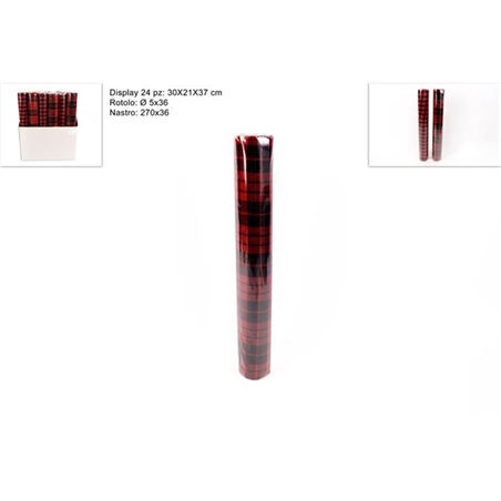 ROTOLO SCOZZESE 36X270 CM 2 ASSORTITI