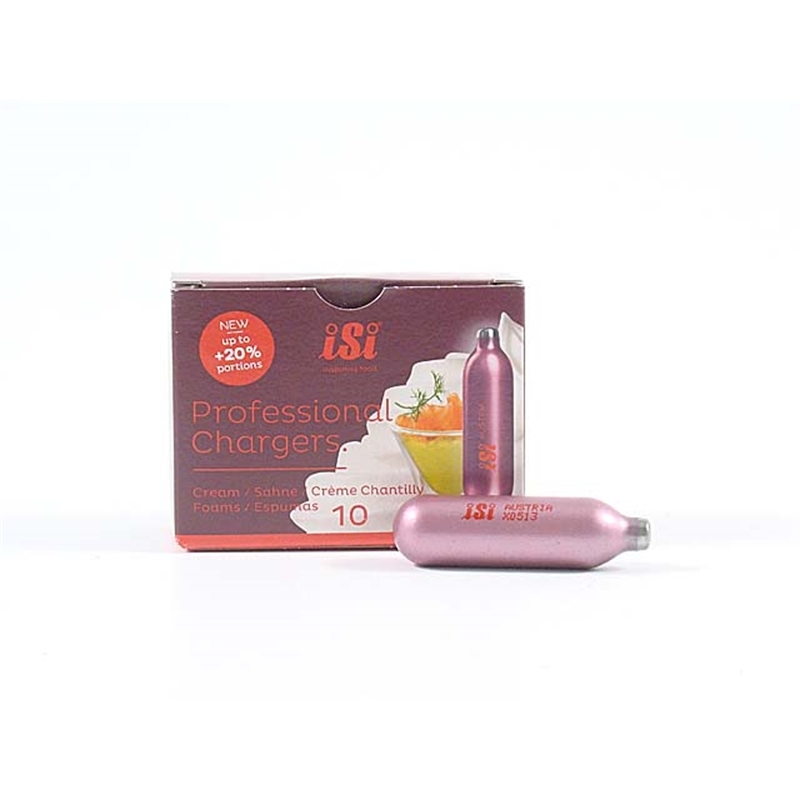 RICARICA SIFONE GOURMET E CREAM 10pz 