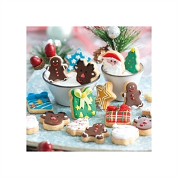 Decora - Mini Tagliapasta in plastica di Natale