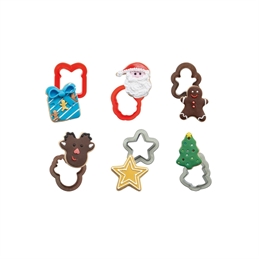Decora - Mini Tagliapasta in plastica di Natale