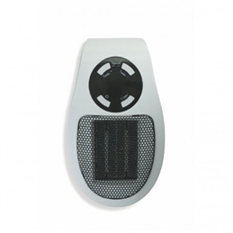 MINI TERMOVENTILATORE A PARETE CON DISPALY LED 500W PORTATILE - PLUGGY