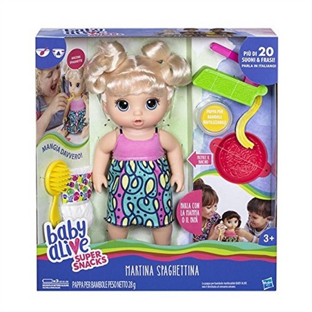 Hasbro bambola - Baby Alive Martina Spaghettina