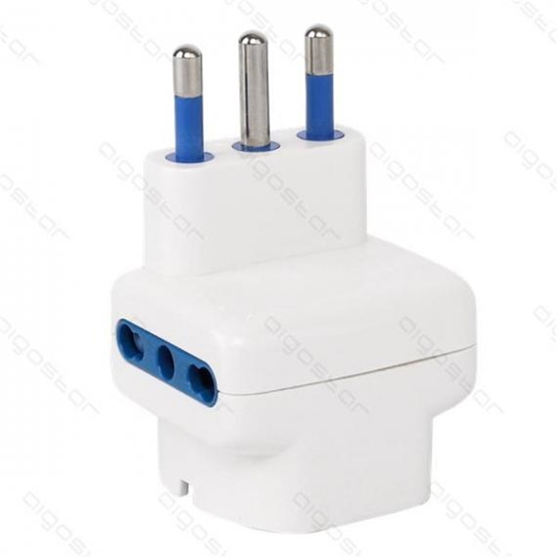 ADATTATORE TRIPLO CON SPINA 16A 