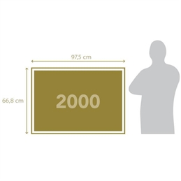 Puzzle 2000 High Quality Collection Foresta Fantastica