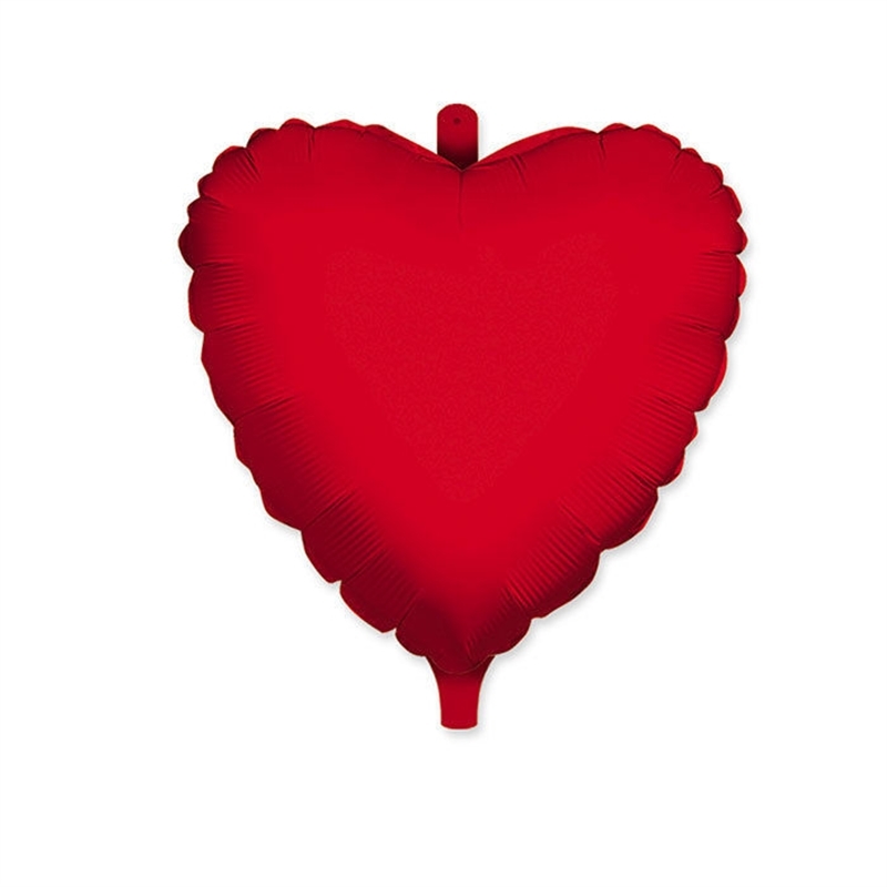 Palloncino Mylar Cuore Rosso 45 cm