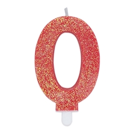Candelina Swetty Rosso Glitter 9