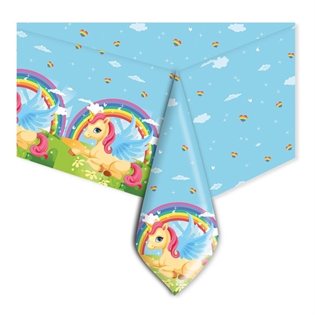 Tovaglia in Plastica 140 x 270 cm Unicorni