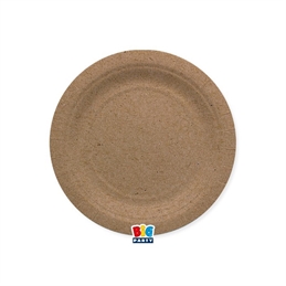 25 Piatti Ecolor Ø 18 cm Kraft
