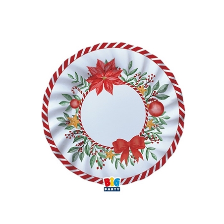 8 Piatti Ø 20 cm Candy Bouquet