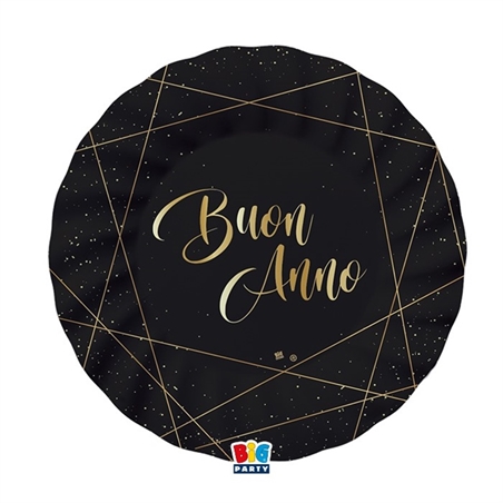8 Piatti Ø 25 cm Buon Anno