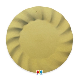 6 Piatti Ø 30 cm Wavy Matt Gold