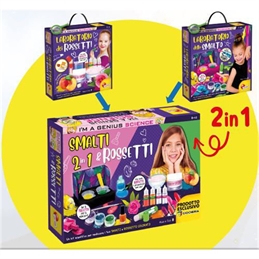 Lisciani Smalti e Rossetti 2 in 1