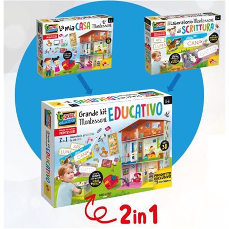 Lisciani Grande Kit Montessori 2 in 1