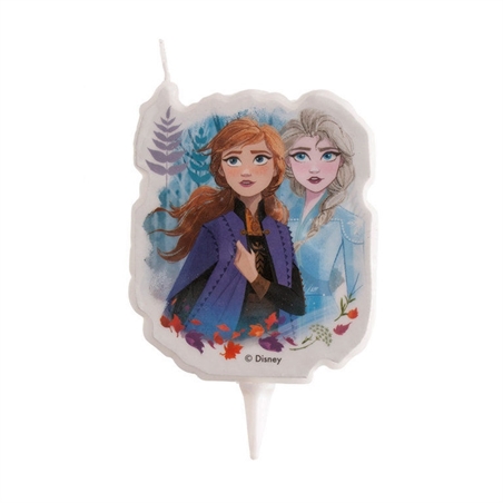 Candelina Sagoma 2D Frozen 2 7,5 cm