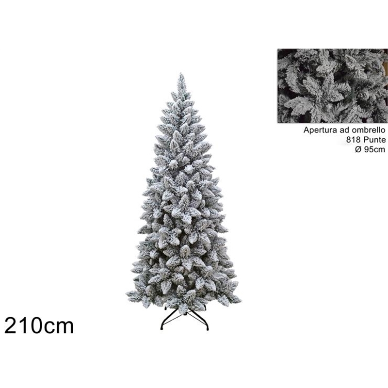 ALBERO DI NATALE INNEVATO ALAS