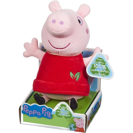 Peluche 20 cm Peppa Pig Rosso