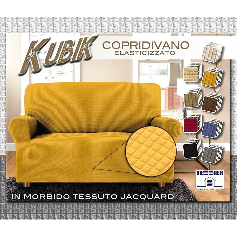 COPRIDIVANO KUBIK ELASTICIZZATO 1 POSTO COPRIDIVANO KUBIK ELASTICIZZATO 1 POSTO
