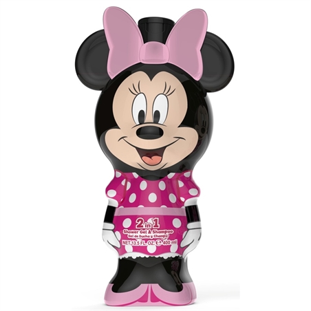 MINNIE MOUSE 2IN1 SHOWER GEL & SHAMPOO 2D 400 ML