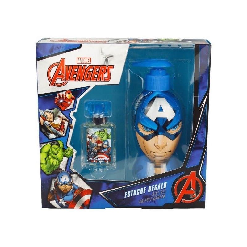 Avengers Cofanetto Regalo Profumo, Gel Doccia